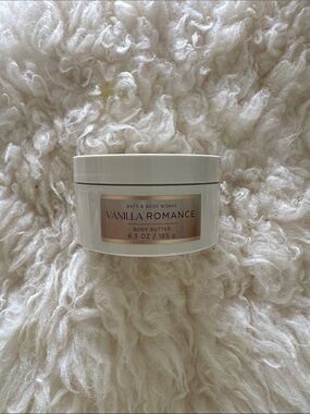 New BBW Vanilla Romance Whipped Moisturizing Body Butter